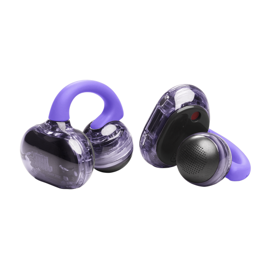 JBL Soundgear Clips - Purple - True wireless open-ear headphones - Front image number null