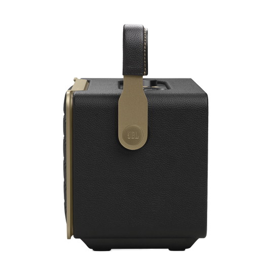 JBL Authentics 300 - Black - Portable smart home speaker with Wi-Fi, Bluetooth and voice assistants with retro design. - Right image number null