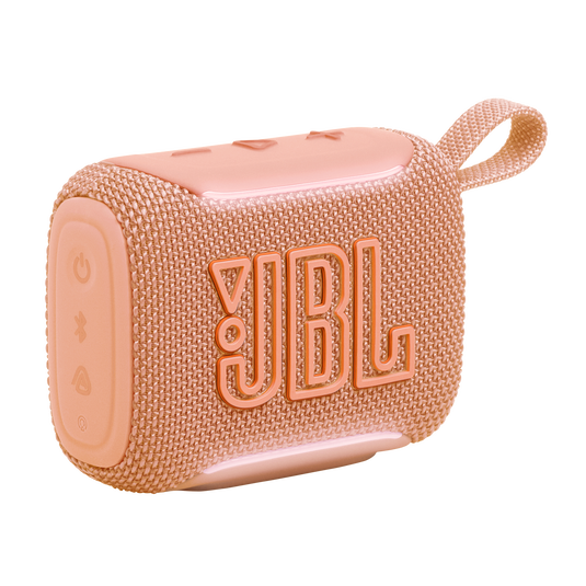 JBL Go 5 - Orange - Ultra-portable waterproof and drop-proof speaker with JBL legendary sound and ambient edge lighting - Hero image number null