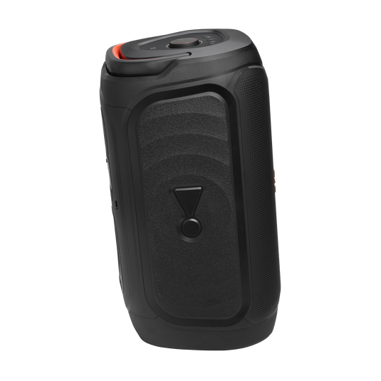 JBL PartyBox 130 - Black - Portable party speaker with JBL legendary sound, a dynamic lightshow and a foldable ergonomic handle - Left image number null